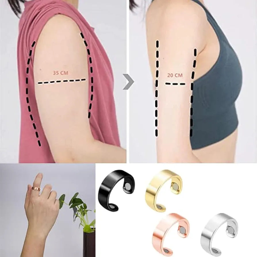 Lymphatic Drainage Therapeutic Magnetic Ring