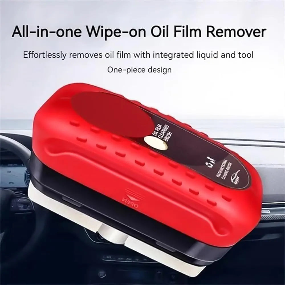 Brand: Generic Automotive Oil Film Cleaning Brush, Glass Cleaning Board, Prevents Rain and Fog Cleaning Brush, Improves Clarity and Visibility for Car Glass, Windshield, Windows