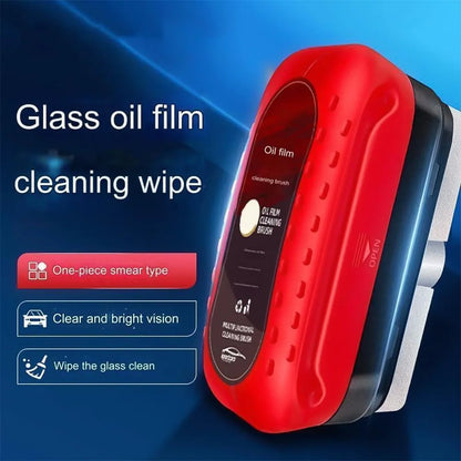 Brand: Generic Automotive Oil Film Cleaning Brush, Glass Cleaning Board, Prevents Rain and Fog Cleaning Brush, Improves Clarity and Visibility for Car Glass, Windshield, Windows