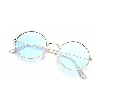 Rich Club Round Boys and Girl's Sunglasses (Blue) - Pack of 1