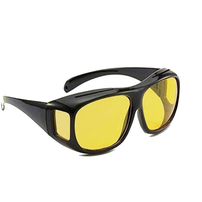 Dervin Yellow Driving Easy Day and Night Men's and Women's Sunglasses