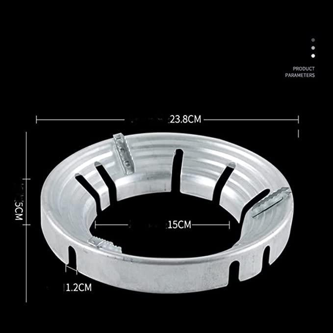 Gas Saver Stand Cooking Gas Saver Jali Ring Gas Stove Fire & Windproof Energy Saving Stand Gas Chula Stand Stove protector washable