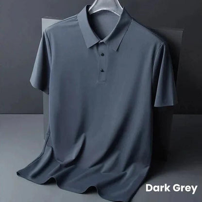Poly Matte Assorted Solid Half Sleeves Mens Polo