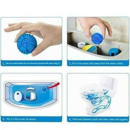 Toilet Cleaning Tablet-Toilet Deodorizer Bathroom Cleaner Tablet