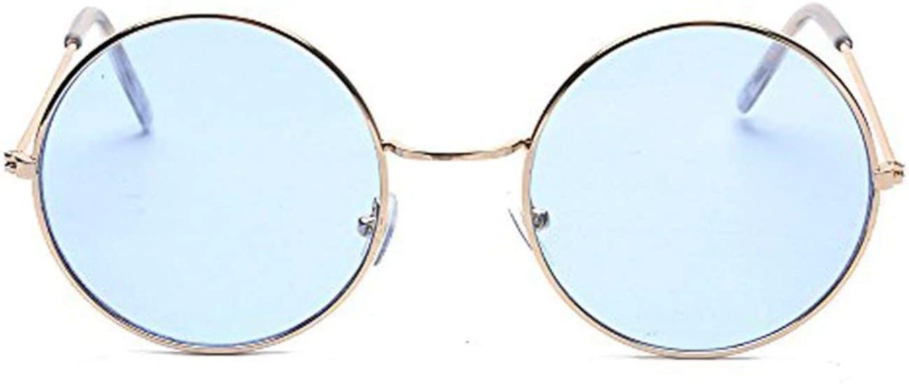 Rich Club Round Boys and Girl's Sunglasses (Blue) - Pack of 1