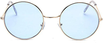 Rich Club Round Boys and Girl's Sunglasses (Blue) - Pack of 1