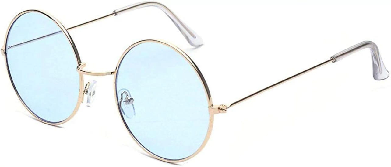 Rich Club Round Boys and Girl's Sunglasses (Blue) - Pack of 1