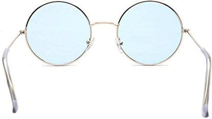 Rich Club Round Boys and Girl's Sunglasses (Blue) - Pack of 1